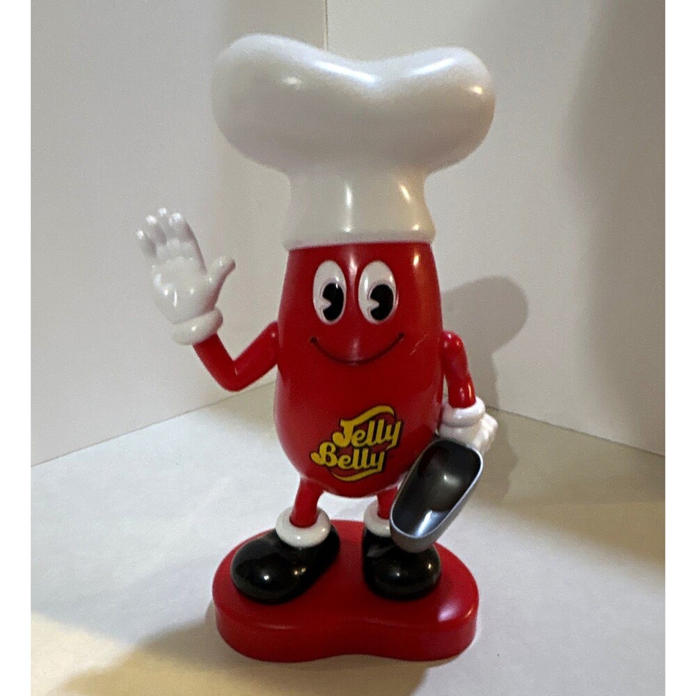 Jelly Belly Red Chef Character Candy Dispenser Figurine Candy & Nuts Theme